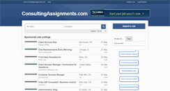 Desktop Screenshot of consultingassignments.com