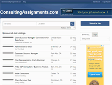 Tablet Screenshot of consultingassignments.com